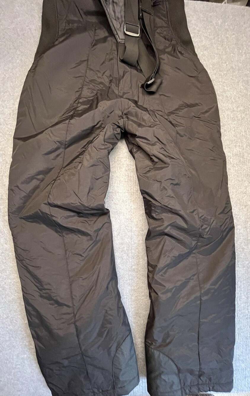 EXCELLENT Sport Essentials Youth Size 14 Black Insulated Snow Ski Bib Pants